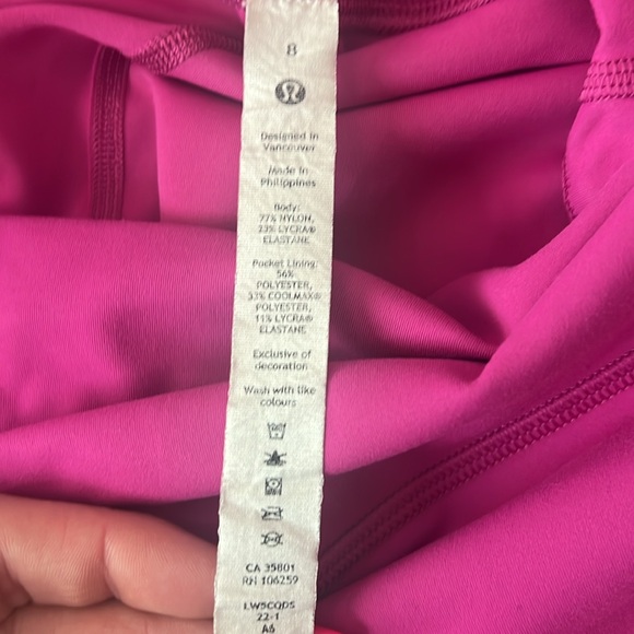 Wunder Train High-Rise Tight- Ripened Raspberry - Picture 3 of 7